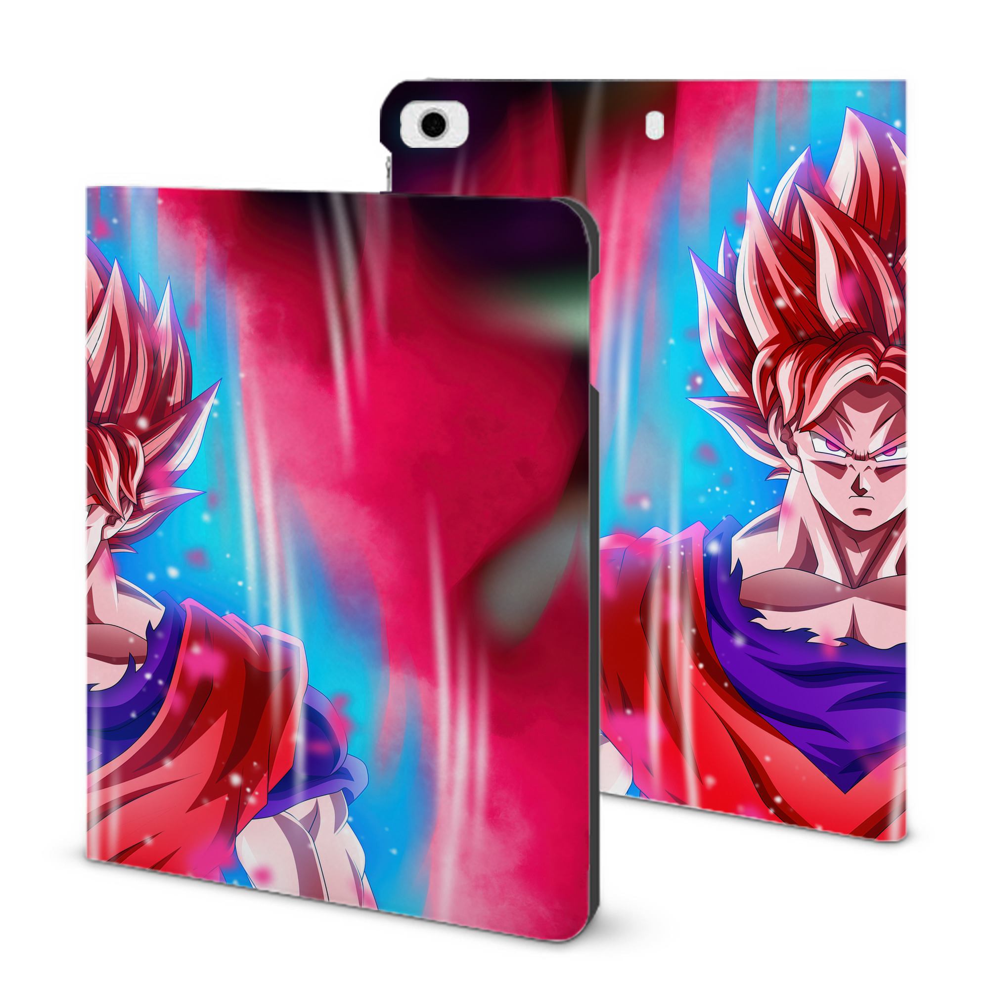 （画像用） ドラゴンボール DRAGON BALL IPad ケース ブック型 PUレザー TPU 耐衝撃 軽量 薄型 ペン収納なし 全面保護 IPad 各モデル対応